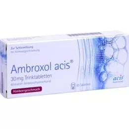 AMBROXOL acis 30 mg juotavat tabletit, 20 kpl