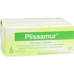PLISSAMUR päällystetyt tabletit, 100 kpl