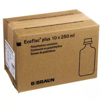 Aqua AD Injectabilia Ecoflac Plus -infuusioliuos, 10X250 ml