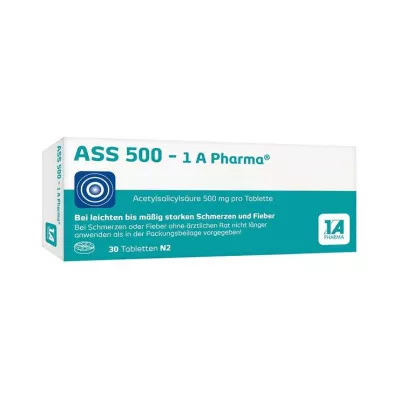 ASS 500-1A Pharma tabletit, 30 kpl