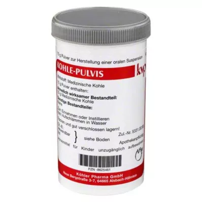 Puuhiilipulvis-jauhe, 10 g Puuhiilipulvis-jauhe, 10 g