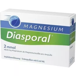 MAGNESIUM DIASPORAL 2 mmol-ampullit, 5X5 ml