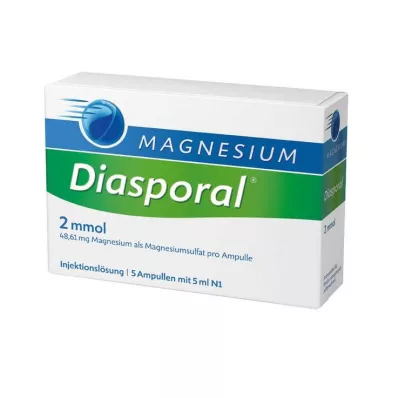 MAGNESIUM DIASPORAL 2 mmol-ampullit, 5X5 ml