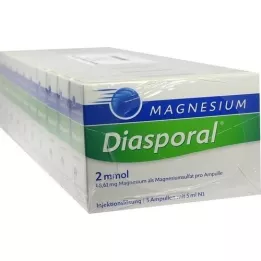 MAGNESIUM DIASPORAL 2 mmol-ampullit, 50X5 ml