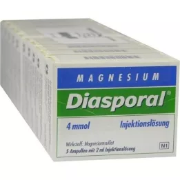 MAGNESIUM DIASPORAL 4 mmol-ampullit, 50X2 ml