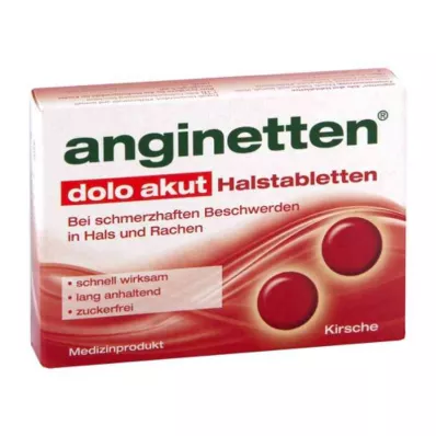 ANGINETTEN dolo acute kurkkupastillit, 24 kpl ANGINETTEN dolo acute kurkkupastillit, 24 kpl