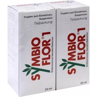 SYMBIOFLOR 1 suspensio, 2X50 ml