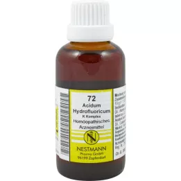 ACIDUM HYDROFLUORICUM K Complex nro 72 Laimennus, 50 ml