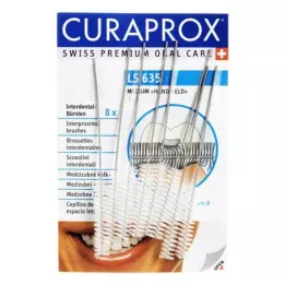 CURAPROX LS 635 Interdental brush medium, 8 kpl