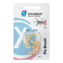 PIC BRUSH Interdental b.replacement b.1.8 mm keltainen, 12 kpl