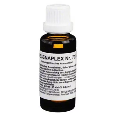 REGENAPLEX nro 70 h tippoja, 30 ml