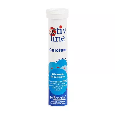 ACTIVLINE Kalsium-sitruuna poreilevat tabletit, 20 kpl ACTIVLINE Kalsium-sitruuna poreilevat tabletit, 20 kpl