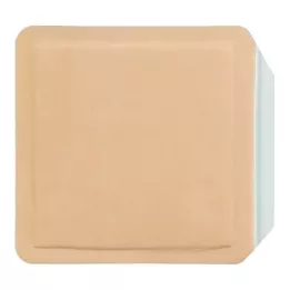 TEGADERM Silikoninen vaahtomuovireunus FK 7,5x7,5 cm, 10 kpl