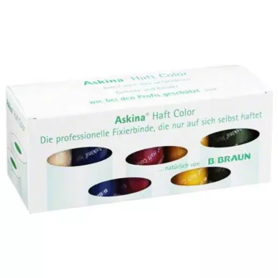 Askina Adhesive Bandage Color Sorti, 10 kpl Askina Adhesive Bandage Color Sorti, 10 kpl