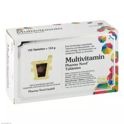 Multivitamiini Pharma Nord tabletit, 150 kpl