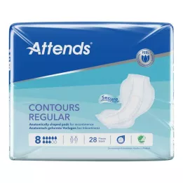 ATTENDS Contours Regular 8 mallia, 28 kpl
