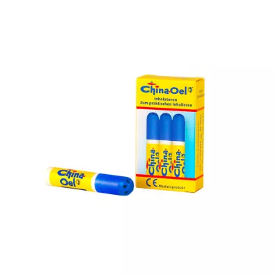 CHINA ÖL Inhalaattorit, 3 kpl