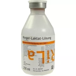 RINGER LAKTAT Muoviliuos, 250 ml