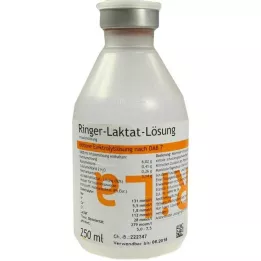 RINGER LAKTAT Muoviliuos, 250 ml
