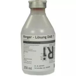 RINGER LÖSUNG DAB 7 Muovi, 250 ml