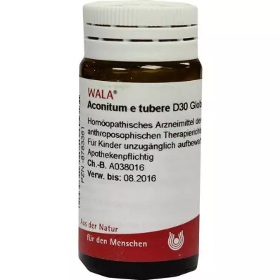 Aconitum tubere D 30 palloa, 20 g