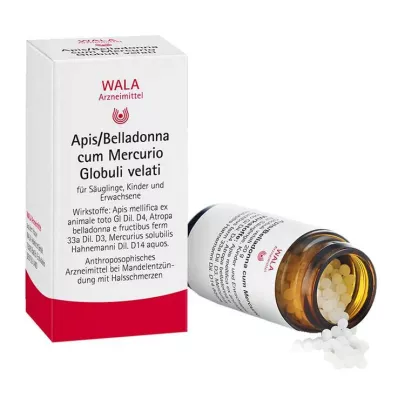 APIS BELLADONNA cum Mercurio-kuulat, 20 g APIS BELLADONNA cum Mercurio-kuulat, 20 g