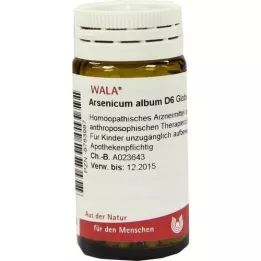 ARSENICUM ALBUM D 6 palloa, 20 g