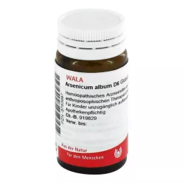 ARSENICUM ALBUM D 6 palloa, 20 g