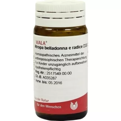 ATROPA belladonna e Radix D 30 palloa, 20 g