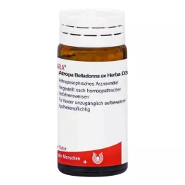ATROPA belladonna ex Herba D 3 palloa, 20 g
