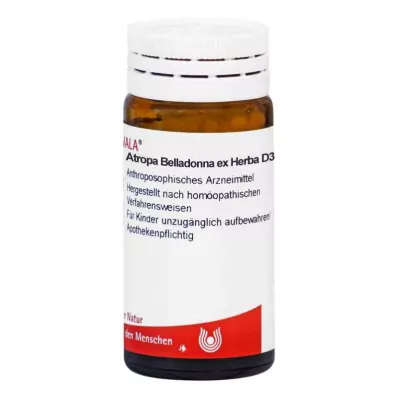 Atropa Belladonna ex Herba D3 Globules (20 g)