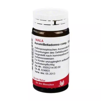 AURUM/BELLADONNA comp.globules, 20 g
