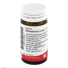 BETULA/ARNICA comp.globules, 20 g