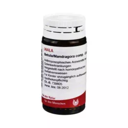 BETULA/MANDRAGORA comp.globules, 20 g