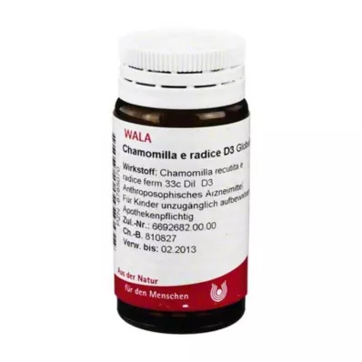 Chamomilla E Radix D 3 palloja, 20 g