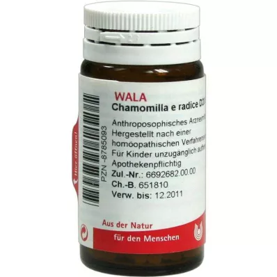 Chamomilla E Radice D 20 palloa, 20 g Chamomilla E Radice D 20 palloa, 20 g