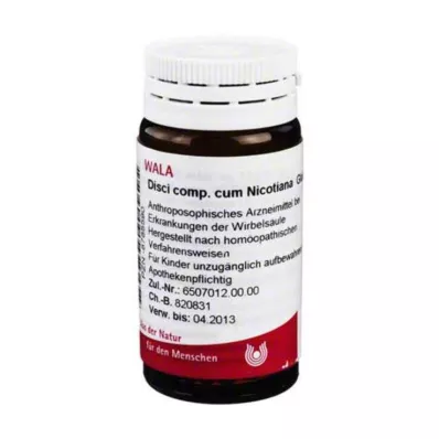 DISCI comp.cum Nicotiana Globuli, 20 g DISCI comp.cum Nicotiana Globuli, 20 g