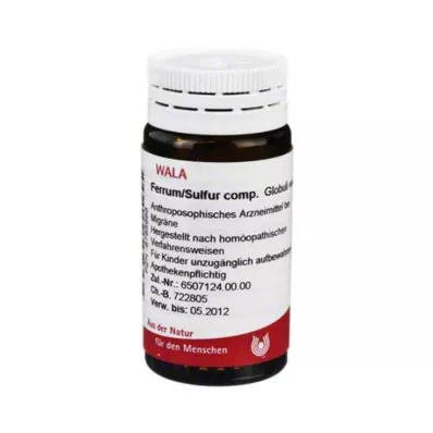 FERRUM SULFUR comp.globules, 20 g FERRUM SULFUR comp.globules, 20 g
