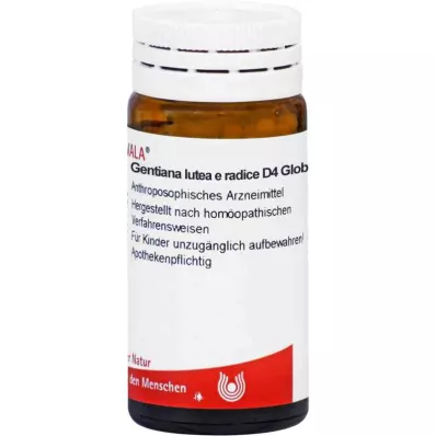 Gentiana Lutea ja Rad. D4 pallot (20 g)