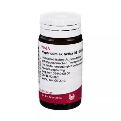HYPERICUM EX Herba D 6 globulia, 20 g