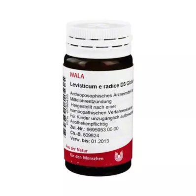 LEVISTICUM E radice D 3 palloa, 20 g LEVISTICUM E radice D 3 palloa, 20 g
