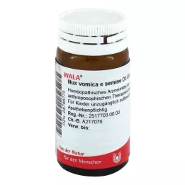 NUX VOMICA E siemenneste D 3 palloa, 20 g