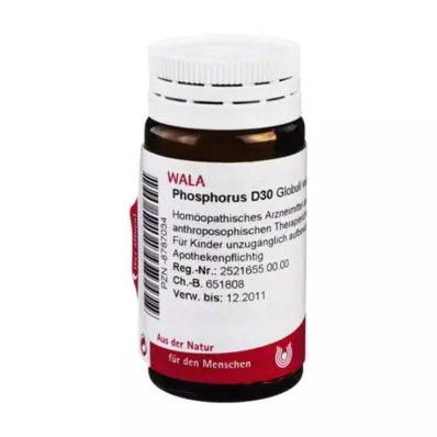 PHOSPHORUS D 30 palloa, 20 g
