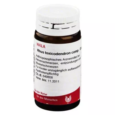 RHUS TOXICODENDRON COMP Pallot, 20 g