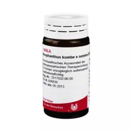 STROPHANTHUS KOMBE e siemenneste D 3 palloa, 20 g