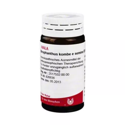 STROPHANTHUS KOMBE e siemenneste D 3 palloa, 20 g