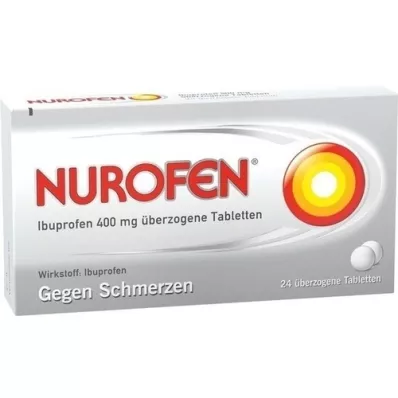 NUROFEN Ibuprofeeni 400 mg päällystetyt tabletit, 24 kpl