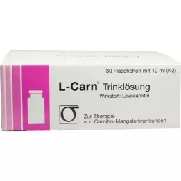 L-CARN Juomaliuos, 30X10 ml