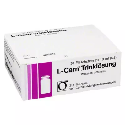 L-CARN Juomaliuos, 30X10 ml L-CARN Juomaliuos, 30X10 ml