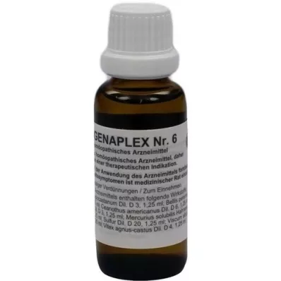 REGENAPLEX N:o 6 tippaa, 30 ml